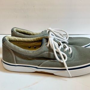Sperry Shoes Mens Gray Size 9.5 Top-Sider